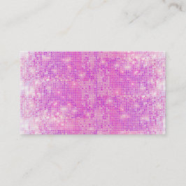 おもしろいホットピンクとパープルスパークリーの続編 名刺