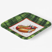 おもしろいホット愛犬家パーティー ペーパープレート (傾斜あり)