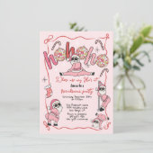 おもしろいホホホのフレンズマス大人クリスマスパーティー 招待状 (スタンド正面)