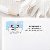 おもしろいホリ転がーIt住所 シール (インサイチュ)