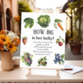 おもしろいホワイトガーデンベビーどのように彼女の腹のゲーム ポスター