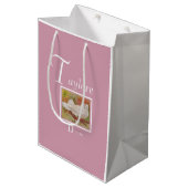 おもしろいホワイトドーブ ミディアムペーパーバッグ