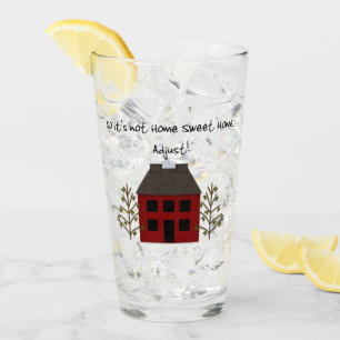おもしろいホームスウィートホームガラスカップ タンブラーグラス