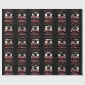 おもしろいボウリングをする人、 クリケットの投手幸運のボーリング ラッピングペーパー (フラット)