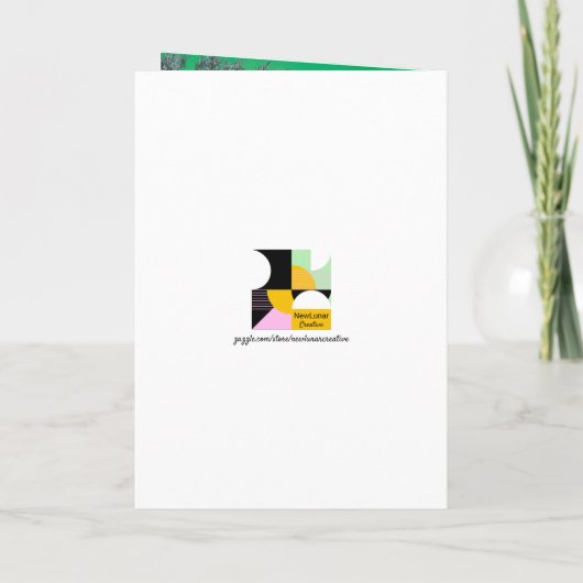 おもしろいボクサー犬のクリスマス私は良い折り畳みカード シーズンカード (裏面)