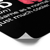 おもしろいボクシング子の定義 ポスター (角)