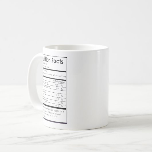 おもしろいボスの供素晴らし給 コーヒーマグカップ (正面左)