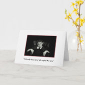 おもしろいボスまたは協力者のための井戸をすぐに得て下さい カード (黄色い花)