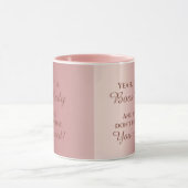 おもしろいボスレディーコーヒーマグユーモアのあるボスギフト マグカップ (中央)