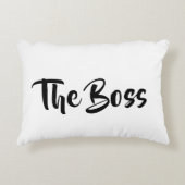 おもしろいボス アクセントクッション (正面)