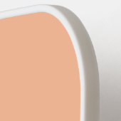 おもしろいボス・オブ・キッチンピーチホワイト ピックルボールラケット (左詳細)