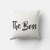 おもしろいボス クッション (裏面)