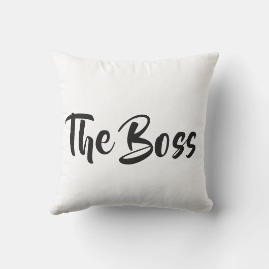 おもしろいボス クッション (裏面)