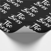 おもしろいボス ラッピングペーパー (角)