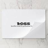 おもしろいボス/Pro Doodlerデスクサイズスクラッチ ペーパーパッド (折り畳み)