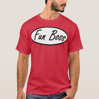 おもしろいボス Tシャツ
