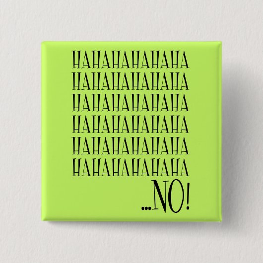 おもしろいボタおもしろいン 缶バッジ (正面)