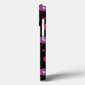 おもしろいボタンとドット Case-Mate iPhoneケース (裏面 / 左)