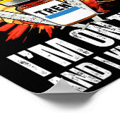 おもしろいボディビル引用文 ポスター (角)