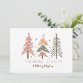 おもしろいボホメリーナイトクリスマスカード (スタンド正面)