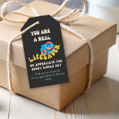 おもしろいボランティア社員の皆様への感謝 ギフトタグ