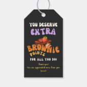 おもしろいボランティア社員の皆様への感謝 ギフトタグ (正面)