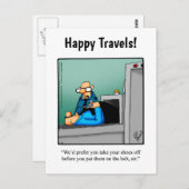 おもしろいボンボヤージユーモアハガキ ポストカード (正面/裏面)