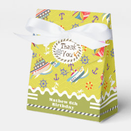 おもしろいボート緑の優先箱 フェイバーボックス