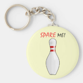 おもしろいボーリングチームノベルティまたはストッキングスタッファー キーホルダー