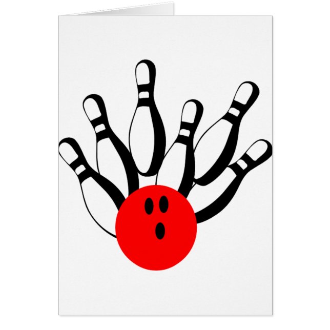 おもしろいボーリングピン (正面)