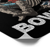 おもしろいボーリングボウリングをする人、 クリケットの投手レジェンダリーことわざ ポスター (角)