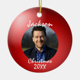 おもしろいボーリングボールクリスマスセラミックオーナメント セラミックオーナメント