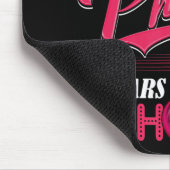 おもしろいボーリング女性女子キッズママ妻 マウスパッド (コーナー)