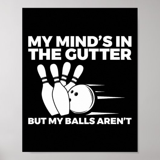 おもしろいボーリング1 ポスター (正面)