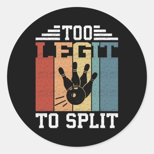 おもしろいボーリング3 ラウンドシール (正面)