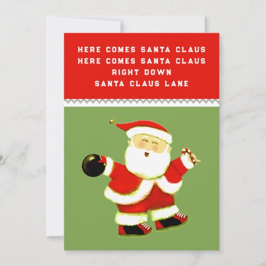 おもしろいボーリング シーズンカード (正面)