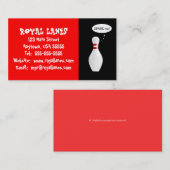 おもしろいボーリング 名刺 (正面/裏面)