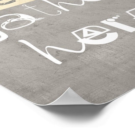 おもしろいポスター引用文の友達がここに集まる ポスター (角)