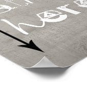 おもしろいポスター引用文の友達がここに集まる ポスター (角)