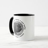 おもしろいポット豚 マグカップ (正面左)