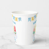 おもしろいポップクル準備アイスポップ・アートのクリームベビーシャワー 紙コップ (右)