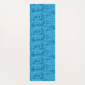 おもしろいポップコーンアニメ未来的宇宙サイバーモール ヨガマット (裏面)