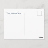 おもしろいポップコーン愛好家を追加文字 ポストカード (裏面)