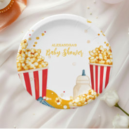 おもしろいポップ・アートのの準備 ペーパープレート