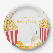 おもしろいポップ・アートのの準備 ペーパープレート (正面)