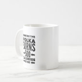 おもしろいポーランドギフトマグ コーヒーマグカップ (正面左)
