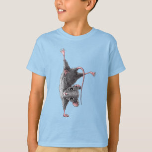 おもしろいマウス – 緩い Tシャツ