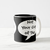 おもしろいマグないあなたのお茶 ツートーンマグカップ (正面右)