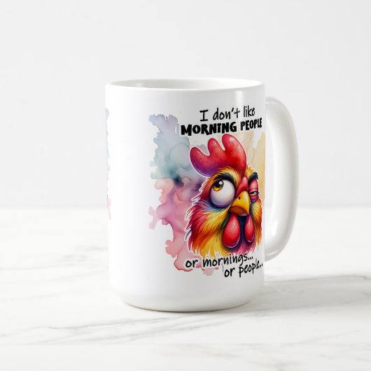 おもしろいマグ コーヒーマグカップ (正面右)