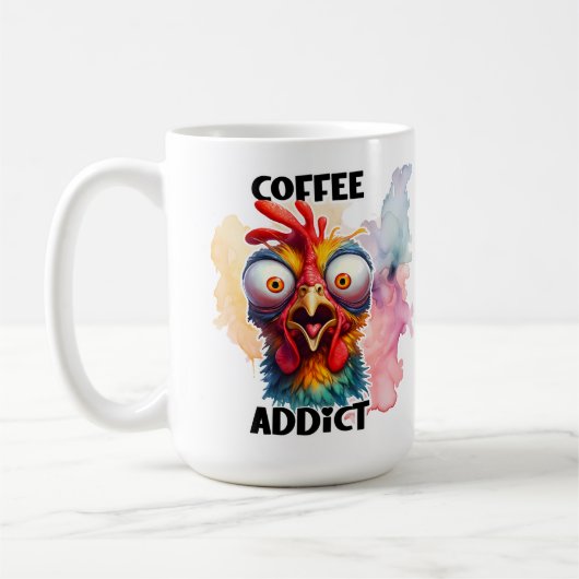 おもしろいマグ コーヒーマグカップ (左)